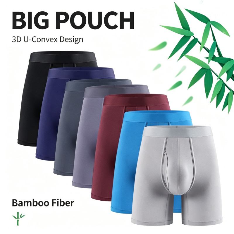 سراويل داخلية رجالية من ألياف  - مراجعة Bamboo Fiber Trunk وسعره