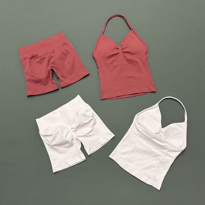 طقم رياضي نسائي مكون من قطعتين - مراجعة Suspender Tank Top وسعره
