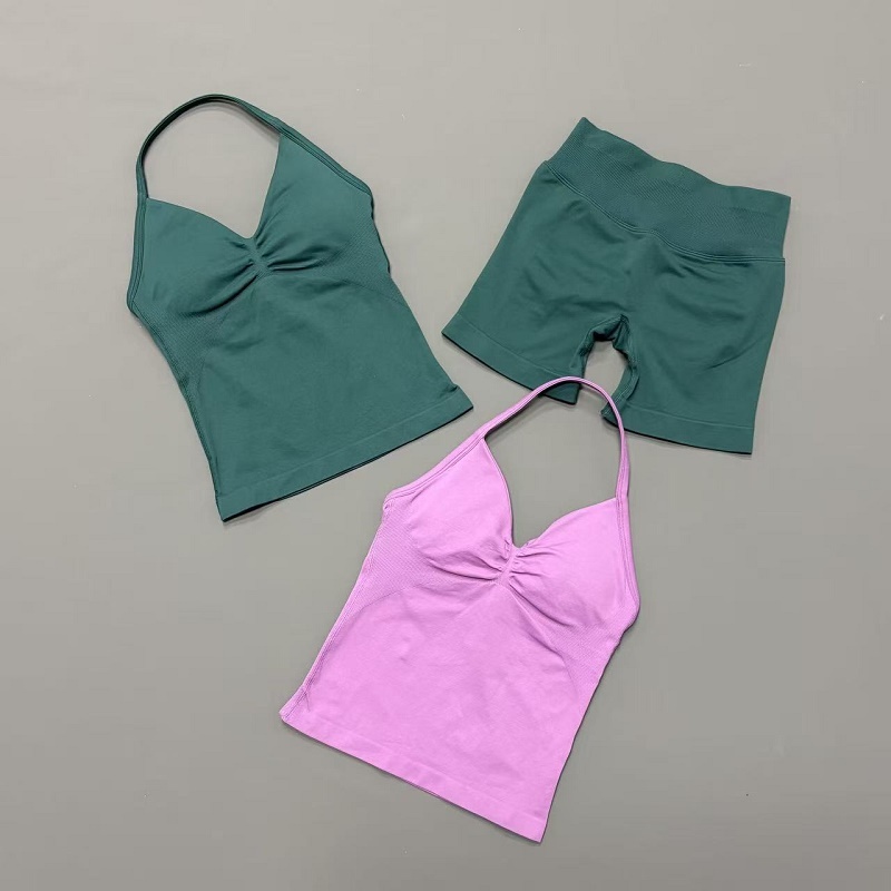 طقم رياضي نسائي مكون من قطعتين - مراجعة Suspender Tank Top وسعره