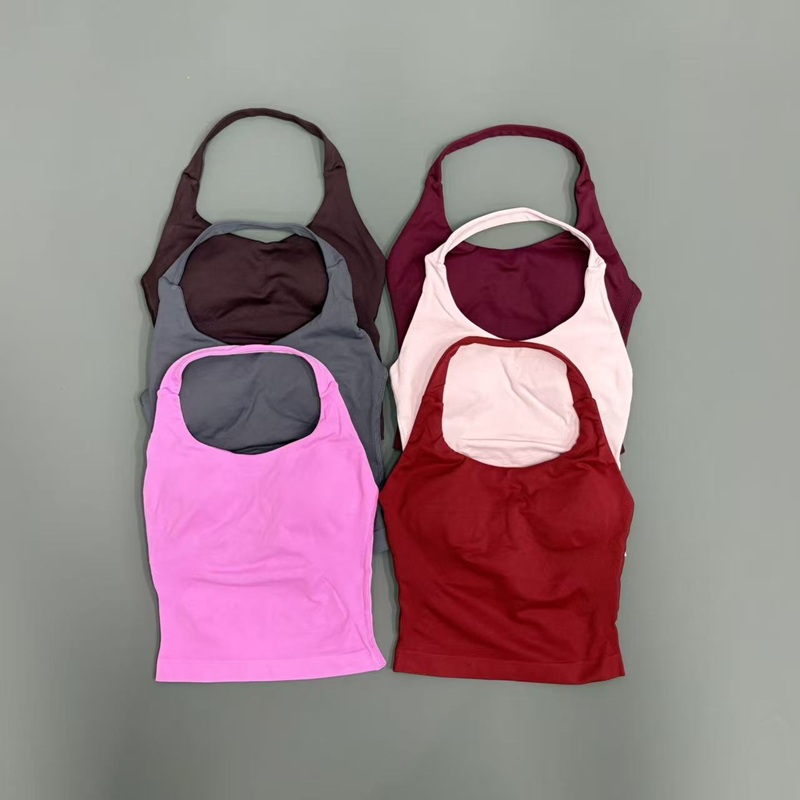 قميص رياضي نسائي مفتوح الظهر،  - مراجعة Suspender Tank Top وسعره