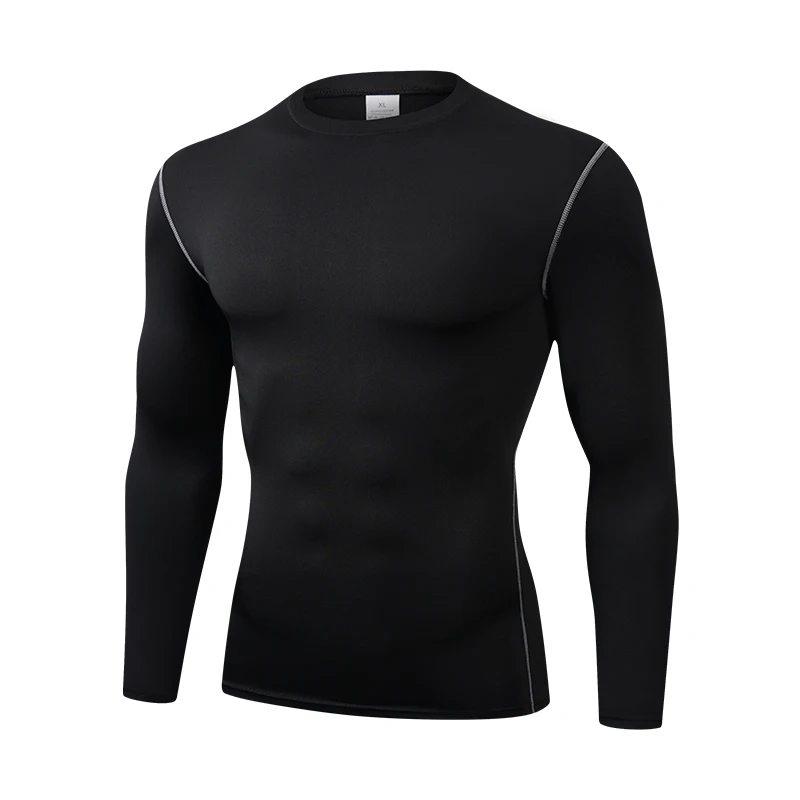 قميص رياضي رجالي بأكمام طويلة، - مراجعة T Shirt Tight Fit وسعره